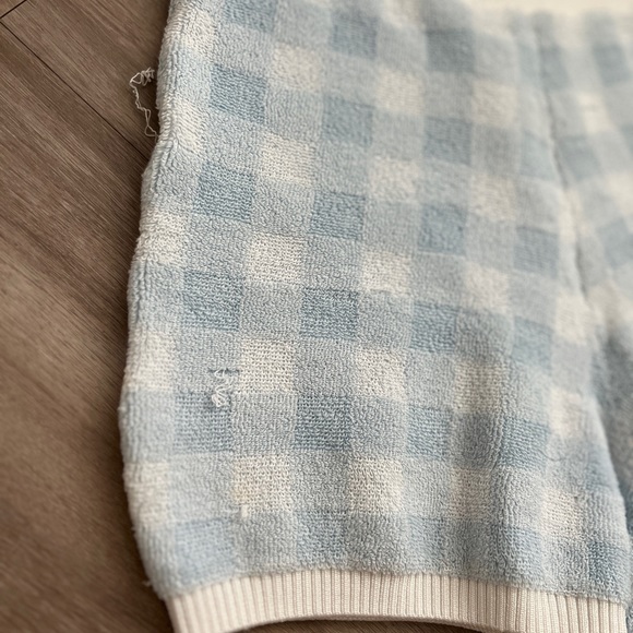 EUC ALEXANDER WANG Gingham Check-Pattern Shorts XS - Picture 10 of 12